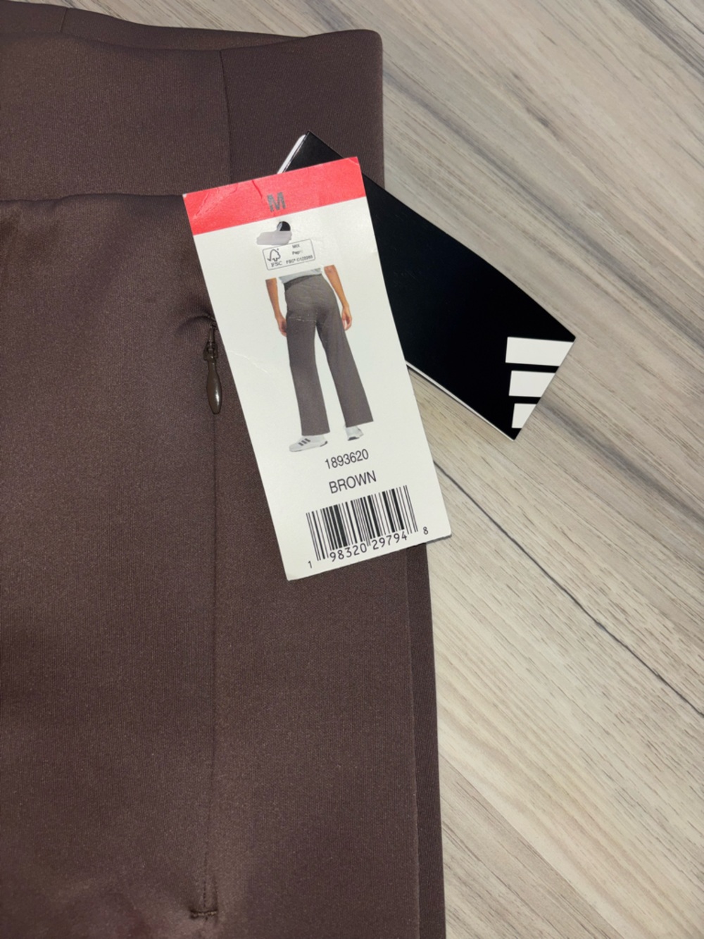 Athletic Adidas Woman’s Wide Leg Pants - Picture 3 of 6